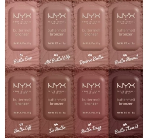 NYX PROFESSIONAL MAKEUP BUTTERMELT BRONZER 05 BUTTA OFF 5G