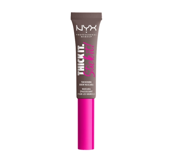 Kliknij na zdjęcie, aby je powiększyć NYX PROFESSIONAL MAKEUP THICK IT STICK IT BROW MASCARA 05 COOL ASH BROWN 7ML