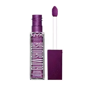 NYX PROFESSIONAL MAKEUP GLOW SHOTS GLÄNZENDER LIDSCHATTEN 20 FEELIN GRAPE 7,5ML