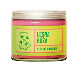 Mydlarnia Cztery Szpaki Zuckerpeeling für den Körper Waldrose 250 ml