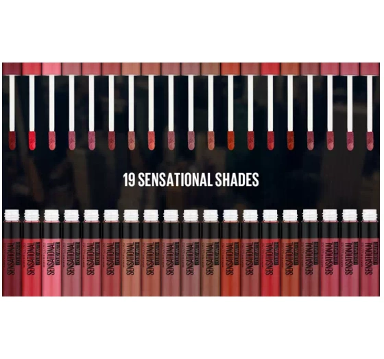 MAYBELLINE SENSATIONAL LIQUID MATTE LIPPENSTIFT 11 MADE EASY 7ML