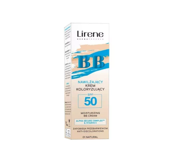 LIRENE FEUCHTIGKEITSSPENDENDE BB CREME SPF50 01 NATURAL 30ML