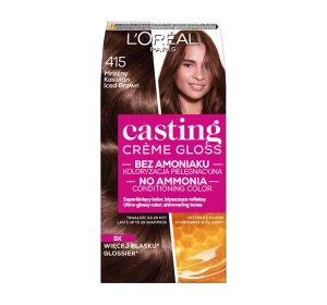 LOREAL CASTING CREME GLOSS HAARFARBE 415 FROSTIGE KASTANIE