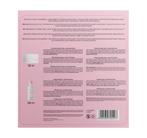 Nacomi Glow Gift Cloud Cream Dream Geschenkset für Frauen Körperbutter Cloud Cream Dream 100 ml + Duschgel Cloud Cream Dream 300 ml