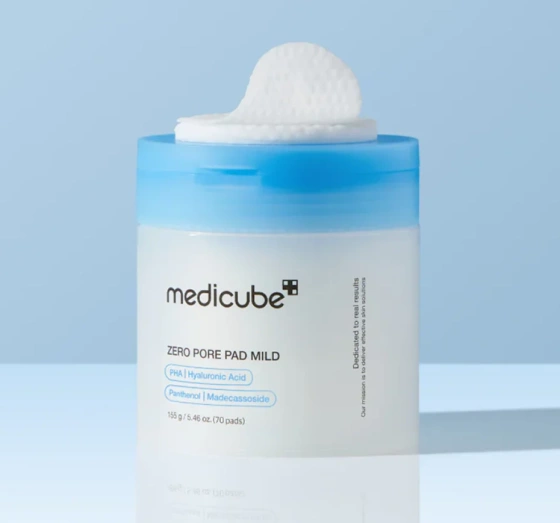 Medicube Zero Pore Pad Mild Tonisierende Gesichtspads 70 Stück