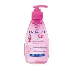 LACTACYD GIRL INTIMPFLEGEGEL FÜR ZARTE UND EMPFINDLICHE HAUT MIT PUMPE 200ML