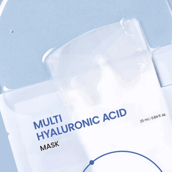 Beplain Multi-Hyaluronic Acid Facial Mask Feuchtigkeitsspendende Tuchmaske 25 ml