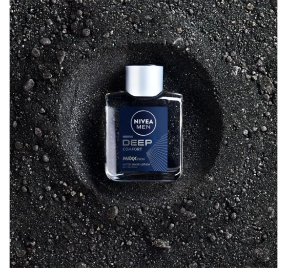 Kliknij na zdjęcie, aby je powiększyć NIVEA MEN Deep Comfort antibakterielles Aftershave 100 ml