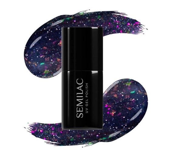 Semilac Winter Collection UV-Hybridlack 611 Violet Night 7 ml