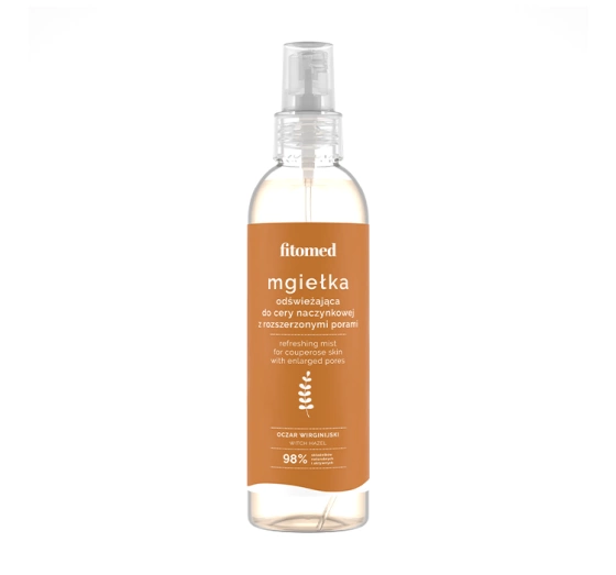 FITOMED ERFRISCHENDER UND REINIGENDER GESICHTSNEBEL FÜR HAUT MIT KAPILLAREN ZAUBERNUSS 200 ML