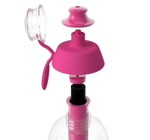 Dafi Soft Filterflasche mit Aktivkohlefilter 0,5 l Pink