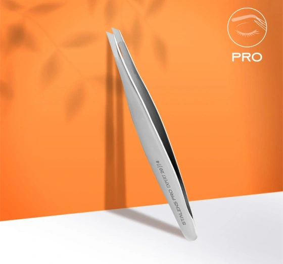 Kliknij na zdjęcie, aby je powiększyć Staleks Pro Expert Lash Brow Professionelle Augenbrauenpinzette TE-20/4