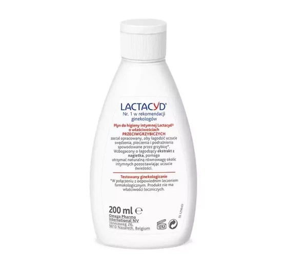 LACTACYD ANTIMYKOTIKUM GYNÄKOLOGISCHE FLUSSIGKEIT ZUR INTIMHYGIENE 200ML