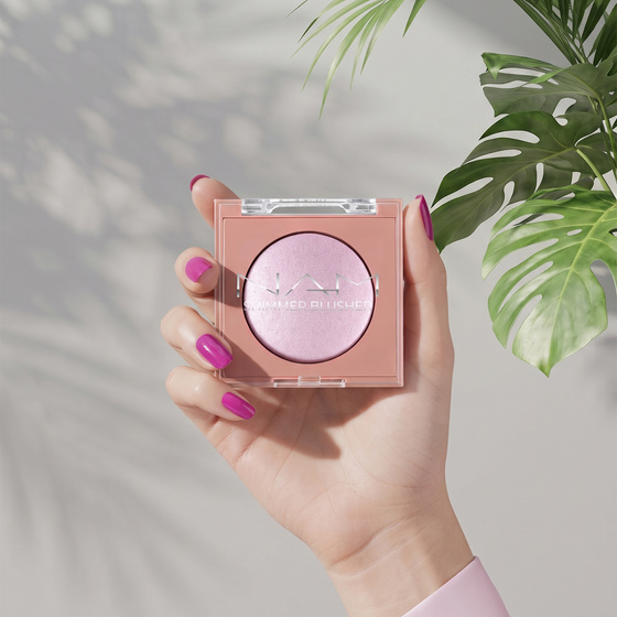 Kliknij na zdjęcie, aby je powiększyć NAM Shimmer Blusher – strahlendes Rouge 04 Icy Lavender 4 g