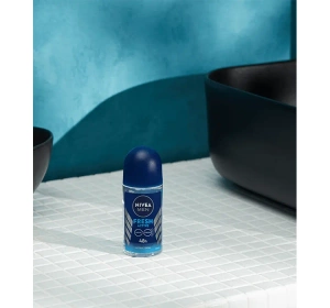 NIVEA MEN Fresh Active Antitranspirant-Roll-on für Männer 50 ml