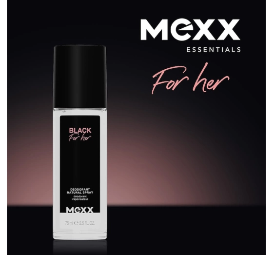 MEXX BLACK WOMAN DEODORANT SPRAY 75ML