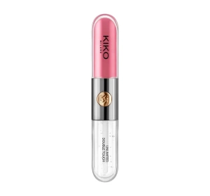 KIKO Milano Unlimited Double Touch Zweiteiliger Flüssiglippenstift 119 Rhododendron Pink 2x3ml