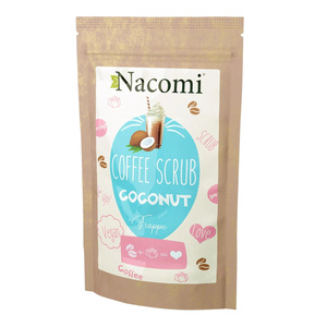 Nacomi Coffee Scrub – trockenes Kaffee-Körperpeeling mit Kokos, 200 g