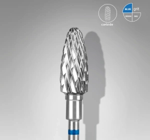 Staleks Pro Expert Hartmetallfräser Rundkegel Blau FT90B060/14
