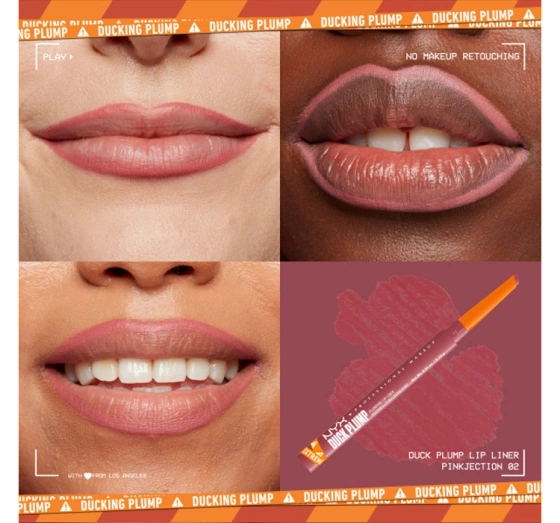 NYX Professional Makeup Duck Plump Lippenkonturenstift 02 Pink Jection 0,3 g