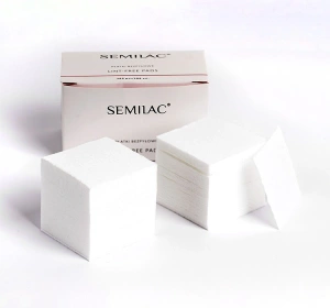 Semilac Staubfreie Pads für Manicure und Pedicure 200 Stück