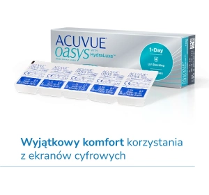 ACUVUE OASYS 1-DAY WITH HYDRALUXE 30 STÜCK -3.00 / 8.5