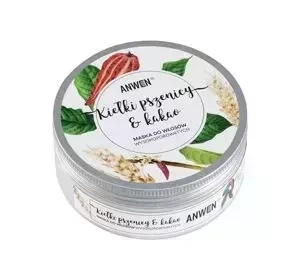 ANWEN WEIZENKEIME UND KAKAO MASKE FÜR HAARE MIT HOHER POROSITÄT 200ML