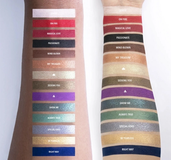 MOIRA MYSTIC LIDSCHATTENPALETTE SOUL OF FIRE 14G