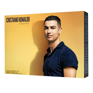 Cristiano Ronaldo CR7 Discover Eau de Toilette Spray 100 ml + Deodorant-Spray 150 ml + Duschgel 150 ml