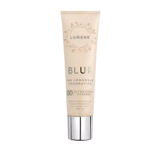 LUMENE BLUR FOUNDATION GLÄTTENDE GRUNDIERUNG 00 ULTRA LIGHT 30ML