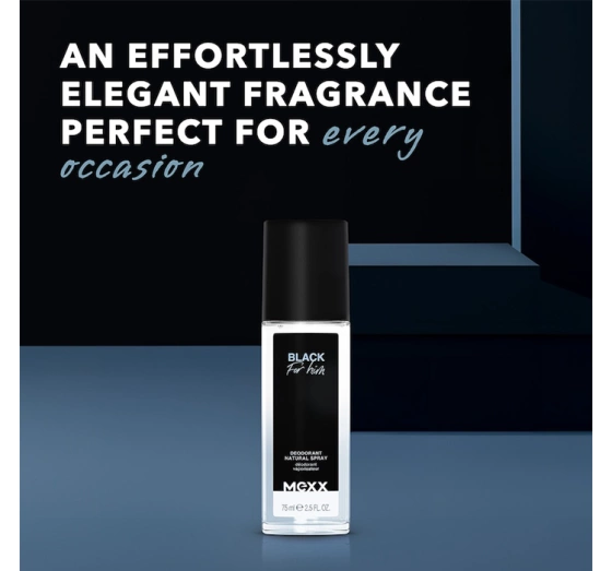 Mexx Black Man Deodorant Spray 75 ml