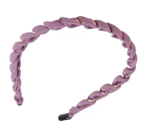 eCarla geflochtenes Haarband O438WRZ Violett