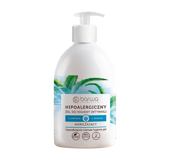 Kliknij na zdjęcie, aby je powiększyć BARWA HIPOALERGICZNA INTIMWASCHGEL MIT ALOE 500ML
