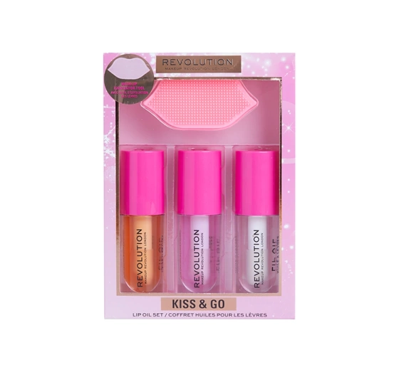 Kliknij na zdjęcie, aby je powiększyć MAKEUP REVOLUTION KISS & GO GESCHENKSET