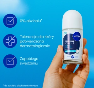 NIVEA Derma Control Antitranspirant im Roll on Defend 50 ml