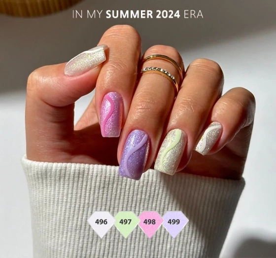 Semilac Summer Hybridlack 497 Green Groove 7ml