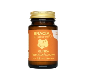Bracia Mydlarze – orangefarbene Tonerde, 75 ml