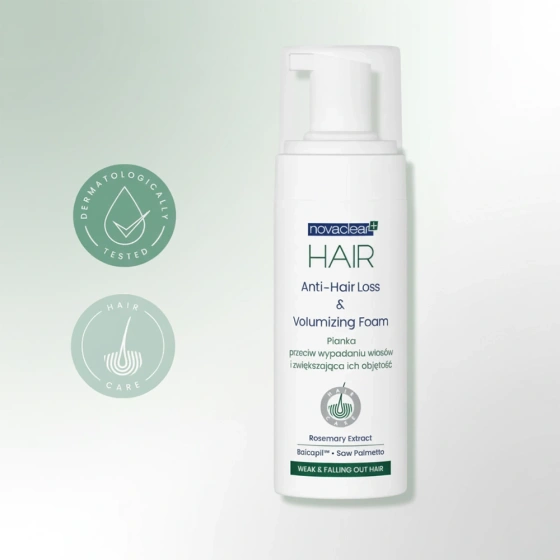 Novaclear Hair Schaum gegen Haarausfall 150 ml