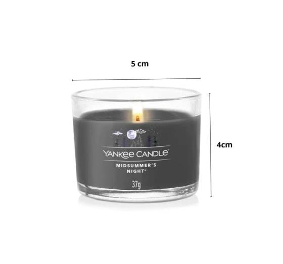 Kliknij na zdjęcie, aby je powiększyć Yankee Candle Signature Mini Duftkerze Midsummer's Night 37 g