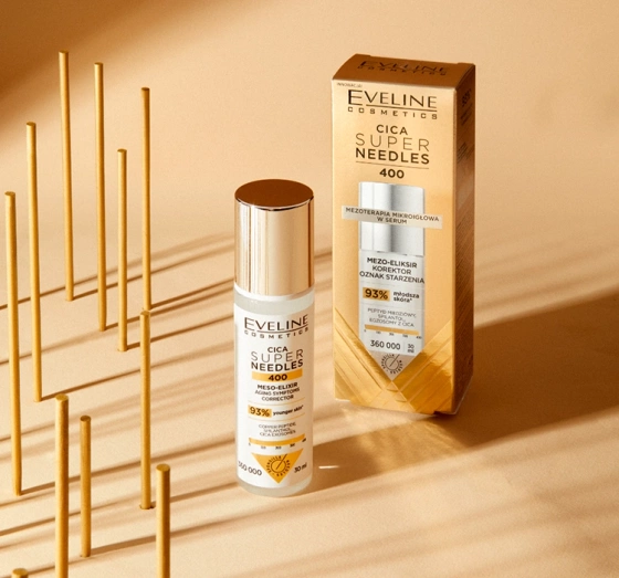 Eveline Super Needles Cica 400 Mezo-Elixier Anti-Aging-Korrektor 30ml