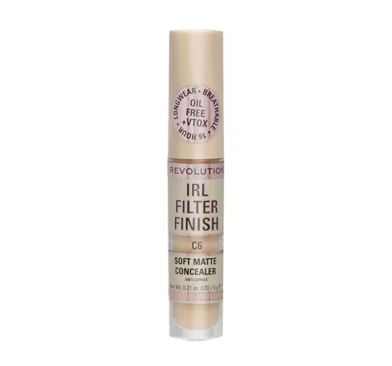 MAKEUP REVOLUTION IRL FILTER FINISH CONCEALER C6 6G