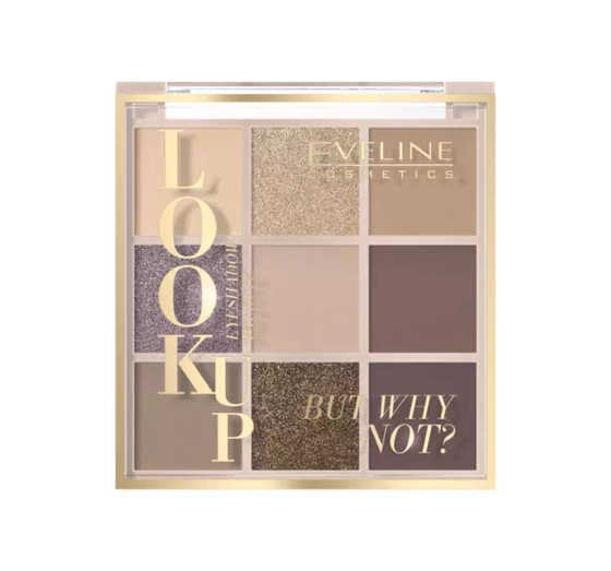 EVELINE LOOK UP EYESHADOW PALETTE LIDSCHATTENPALETTE BUT WHY NOT 10,8G