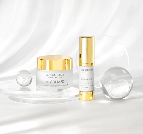 Kliknij na zdjęcie, aby je powiększyć SENSUM MARE ALGOMASK SUPREME RECOVERY NIGHT MASK ANTI AGE GESICHTSMASKE FÜR DIE NACHT 50ML