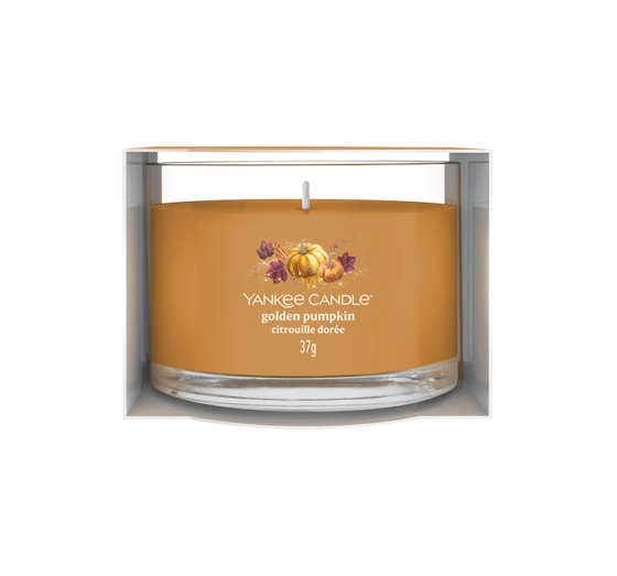 Kliknij na zdjęcie, aby je powiększyć Yankee Candle Signature Mini-Duftkerze Golden Pumpkin 37 g