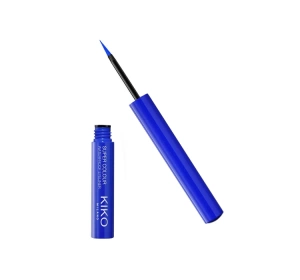 KIKO Milano Super Colour wasserfester Eyeliner mit Pinsel  06 Blue 1,7 g