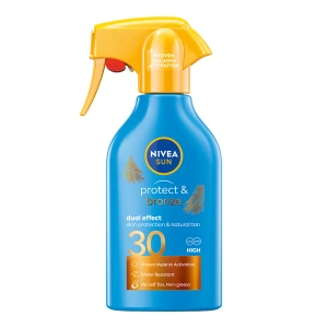 NIVEA SUN Protect & Bronze Sonnenspray zur Aktivierung der natürlichen Bräune mit hohem Schutz SPF30 NIVEA SUN Protect & Bronze SPF30 250 ml