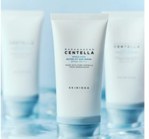 SKIN1004 Madagaskar Centella Hyalu-Cica Water-Fit Sun Serum SPF50+ Gesichtsschutzcreme 15ml