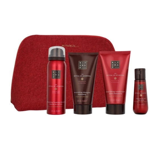 Rituals The Ritual Of Ayurveda Reise-Kosmetikset Duschschaum + Shampoo + Conditioner + Öl