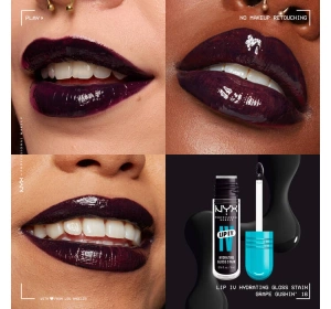 NYX Professional Makeup Lip IV Hydrating Gloss Serum Lip Gloss 13 Cranberry Splash  5ml
