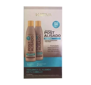 KATIVA POST HAARPFLEGE-SET NACH DER KERATIN BEHANDLUNG 2X 250ML